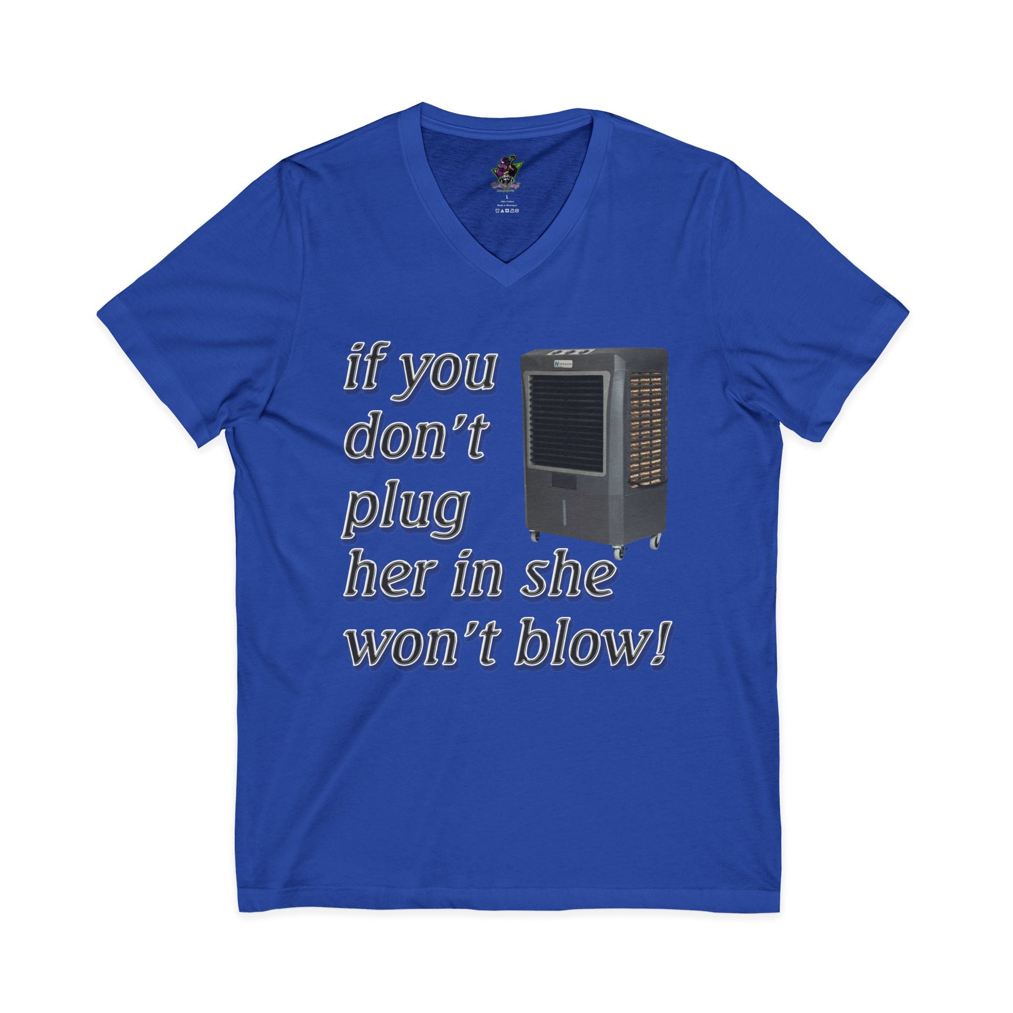 Plug Her In / V-Neck Tee