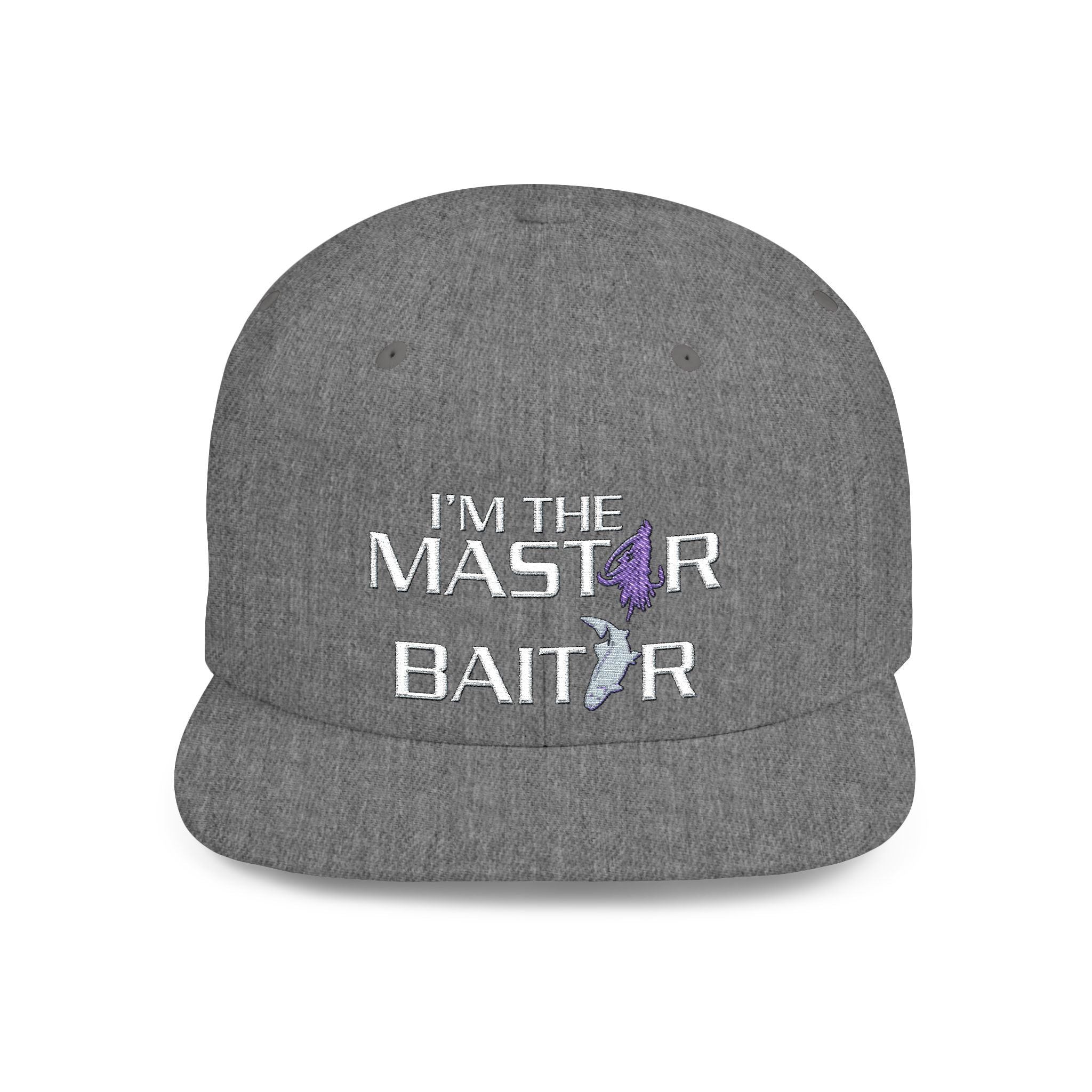 The Master Baiter / Flat Bill Snapback