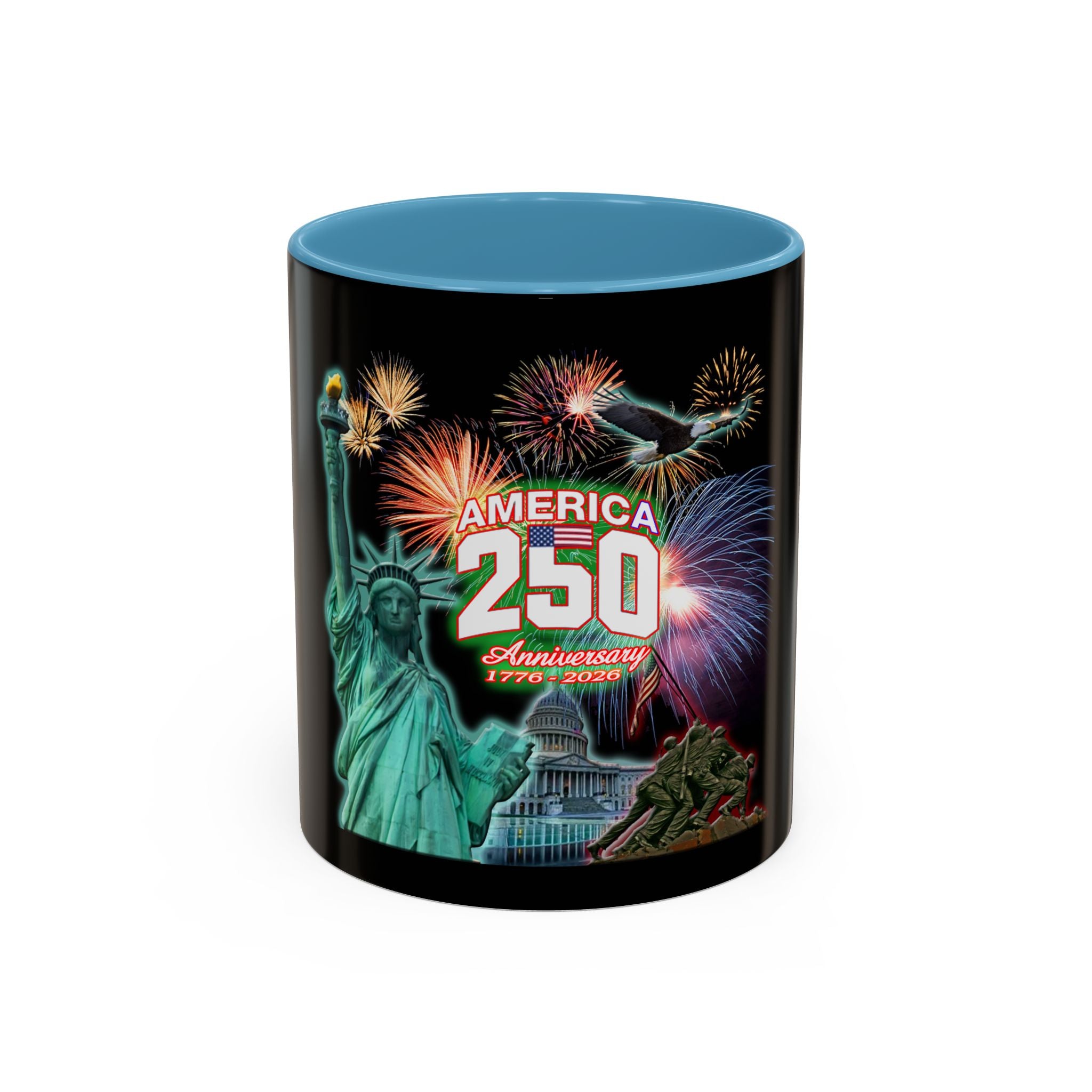 Statue of Liberty 250th / Accent Coffee Mug 11/15oz