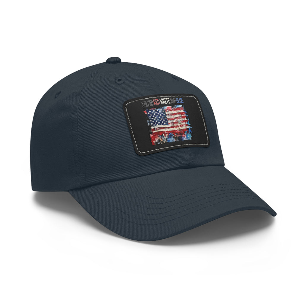 I Bleed Red White and Blue / Leather Patch