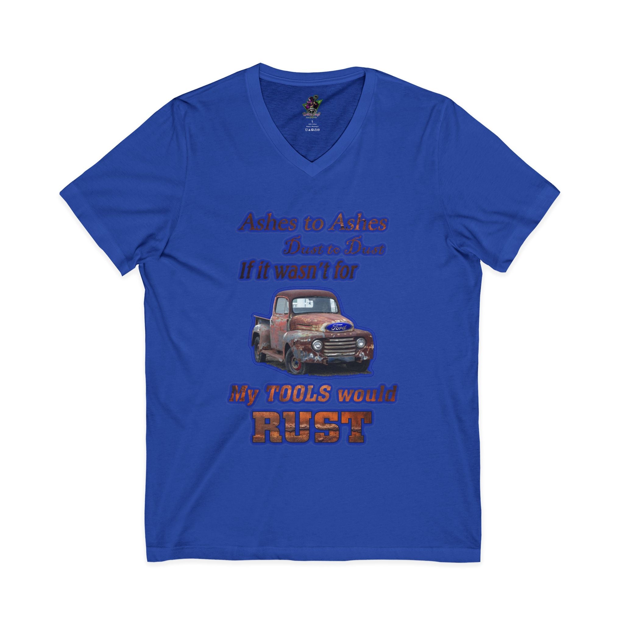 Ashes To Ashes Dust To Dust / V-Neck Tee