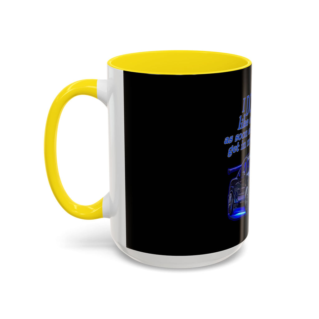 Don't Drive Like A Girl Blue / Accent Coffee Mug 11/15oz