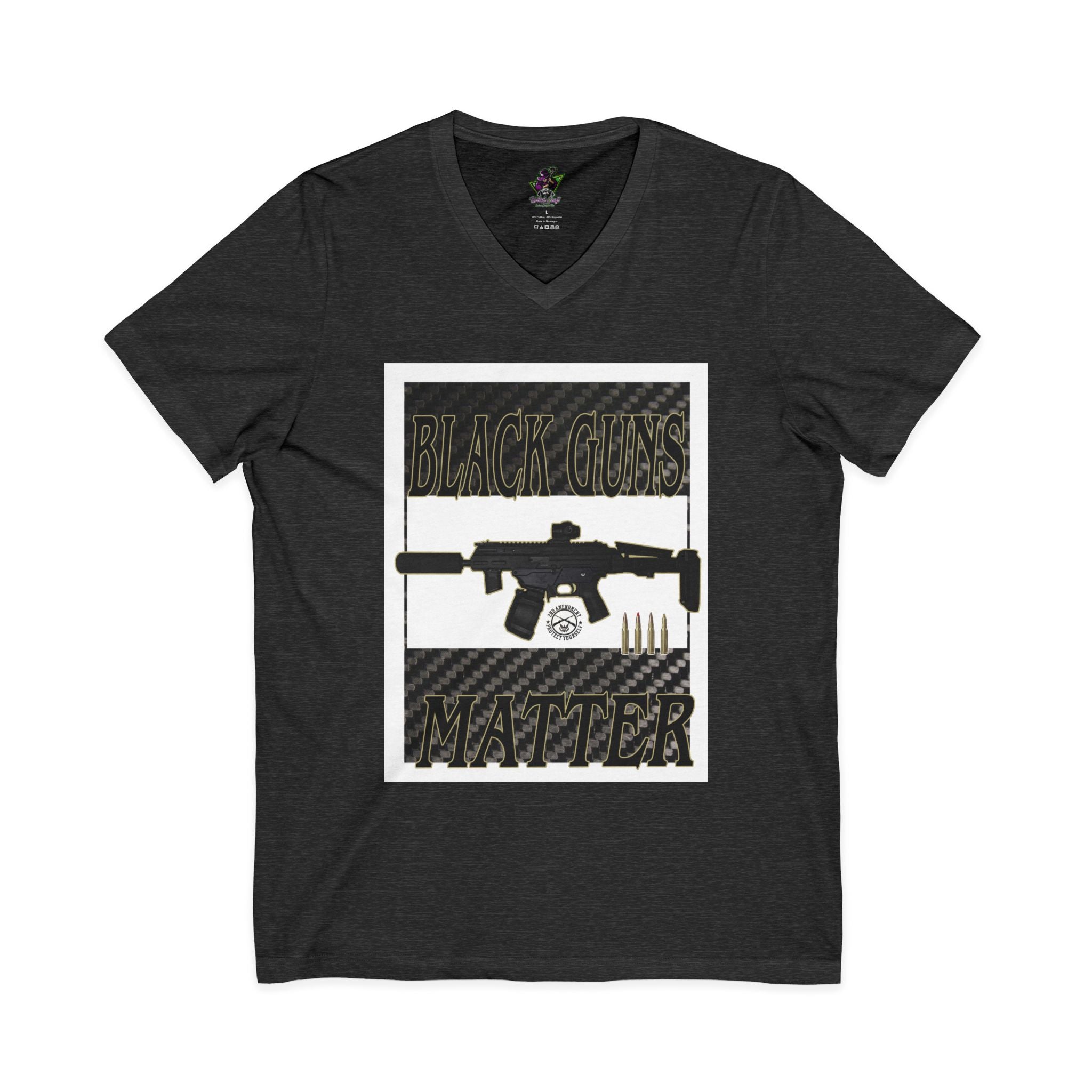 Black Guns Matter / V-Neck Tee