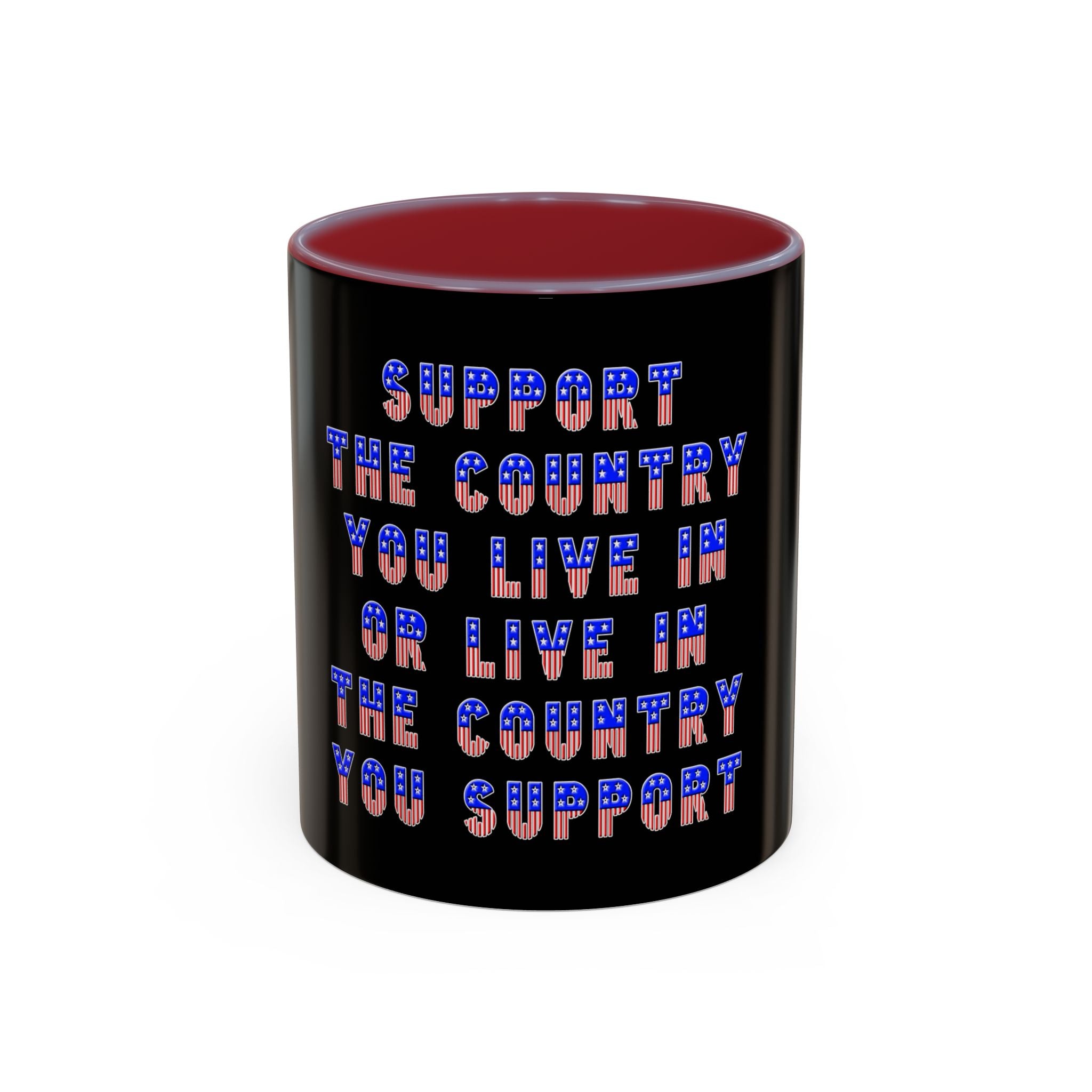 Support the Country / Accent Coffee Mug 11/15oz