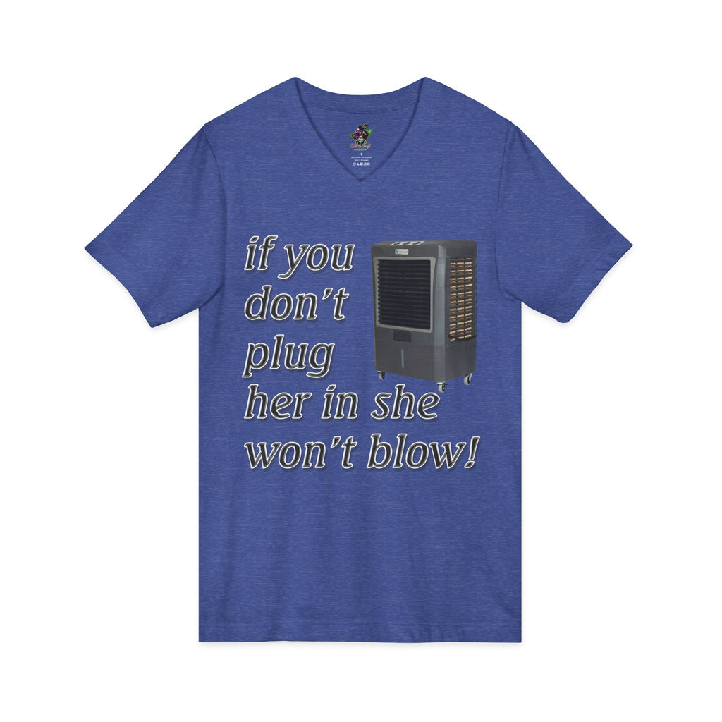 Plug Her In / V-Neck Tee