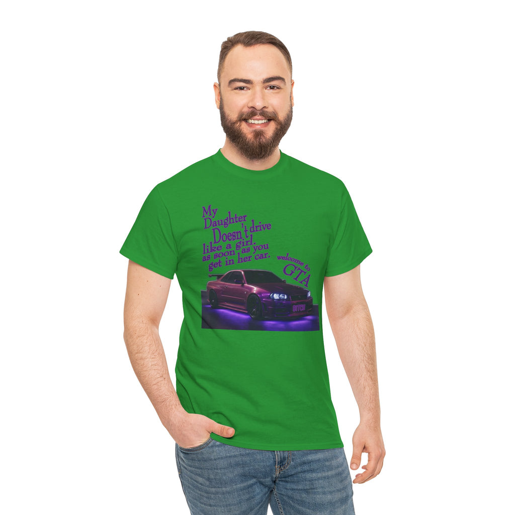 Daughter Doesn’t Drive Like A Girl Purple