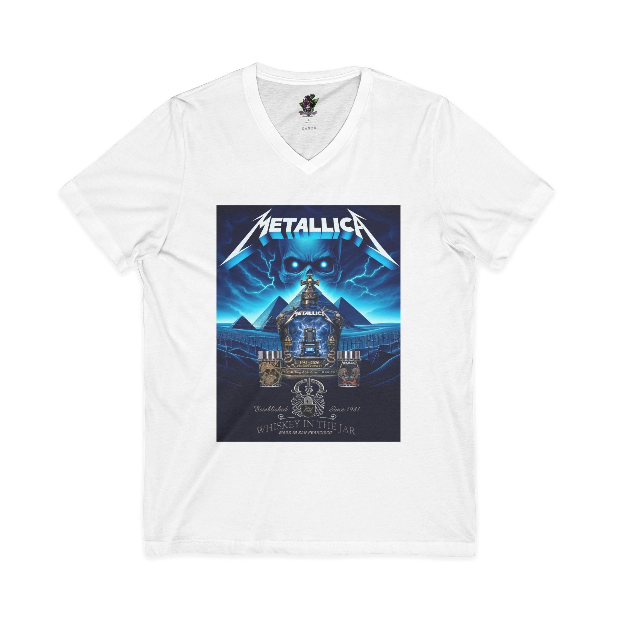 Metallica Whiskey in Jar / V-Neck Tee