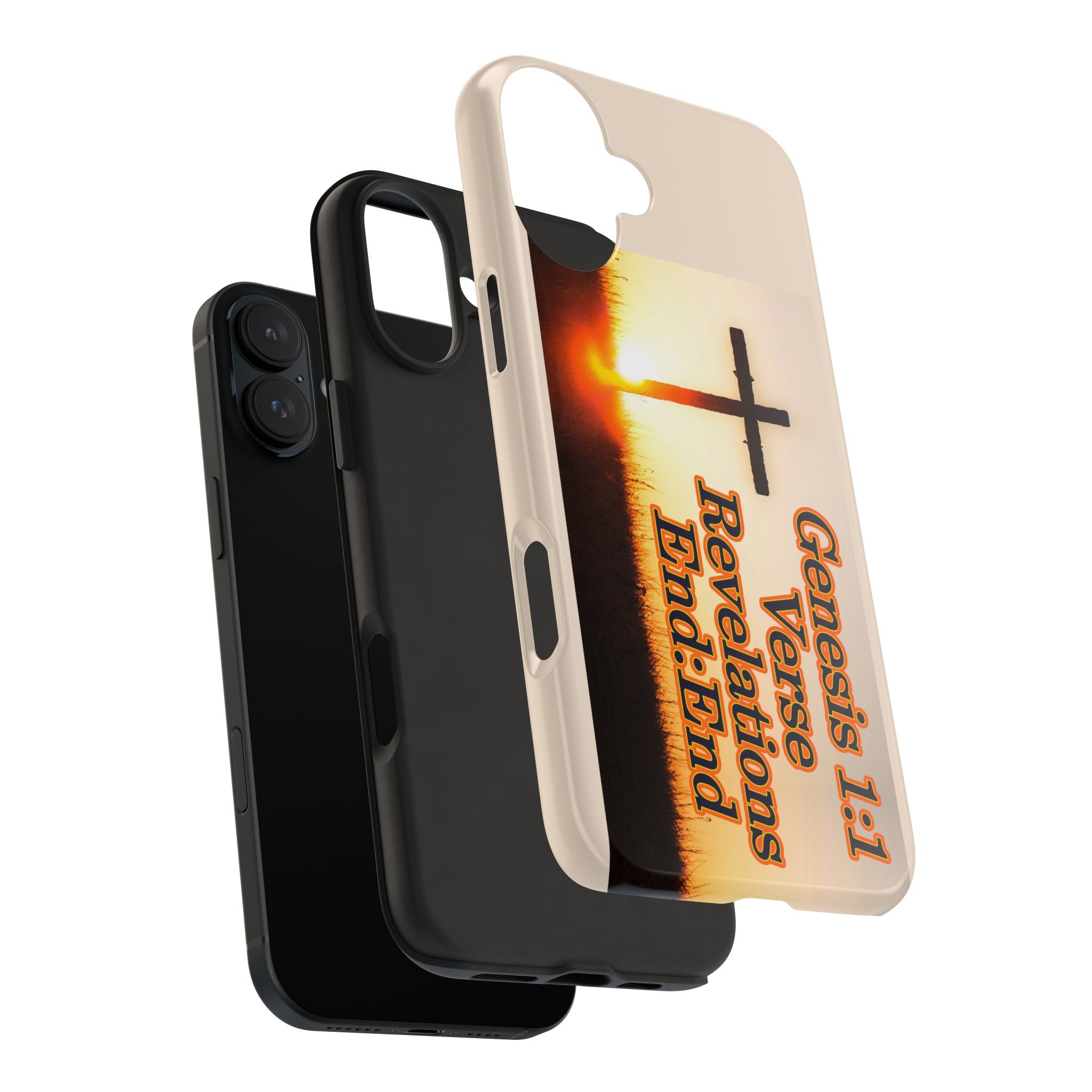 Genesis 1:1 Verse Revelations End:End / Tough Phone Case