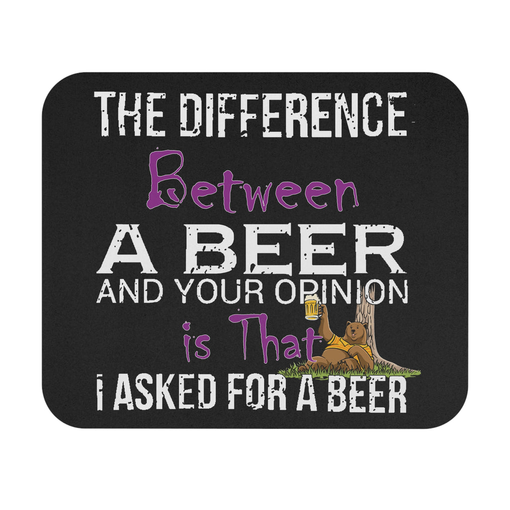 Difference Between Beer / Gaming Mouse Pad