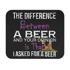 Difference Between Beer / Gaming Mouse Pad