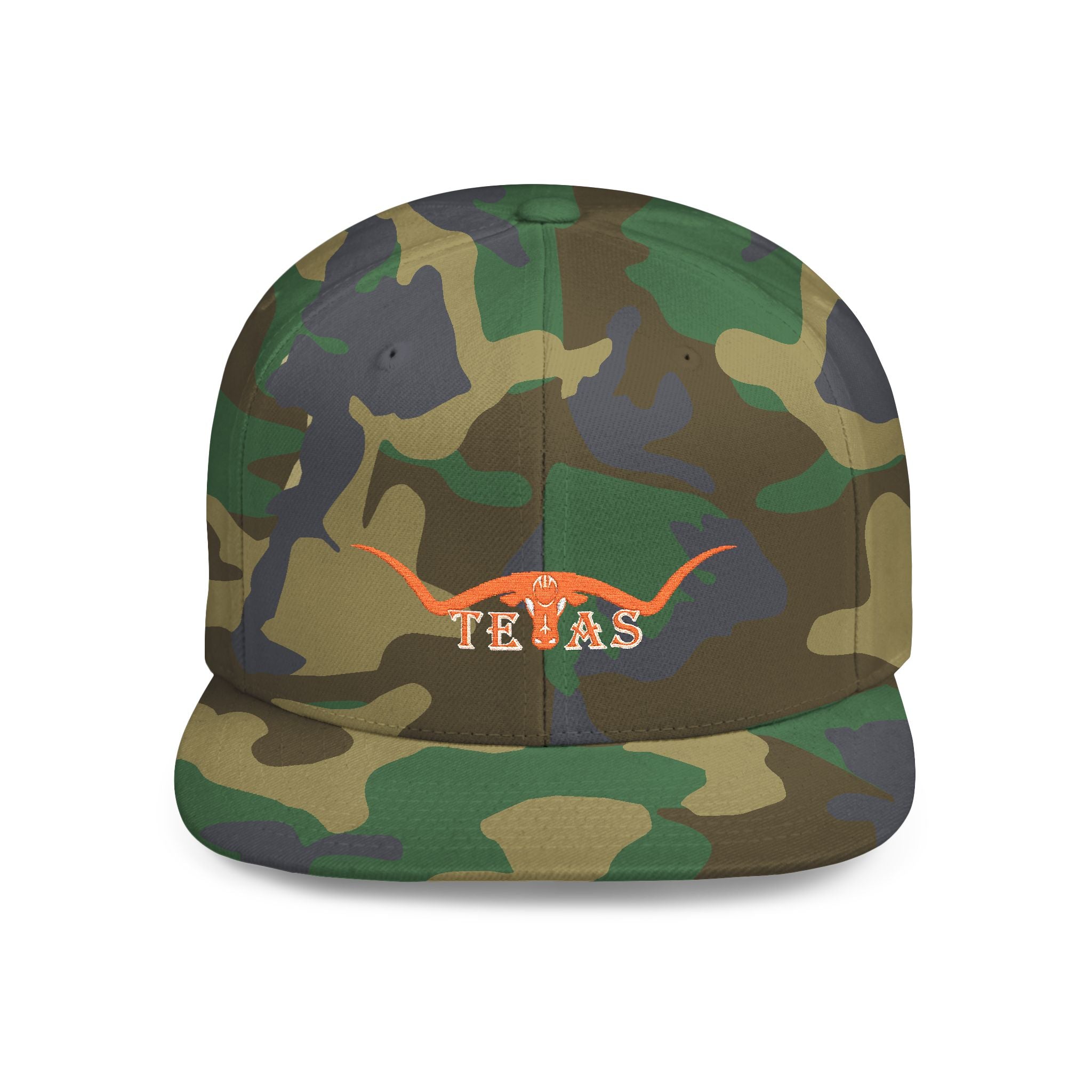 Texas Longhorns 2 / Flat Bill Snapback