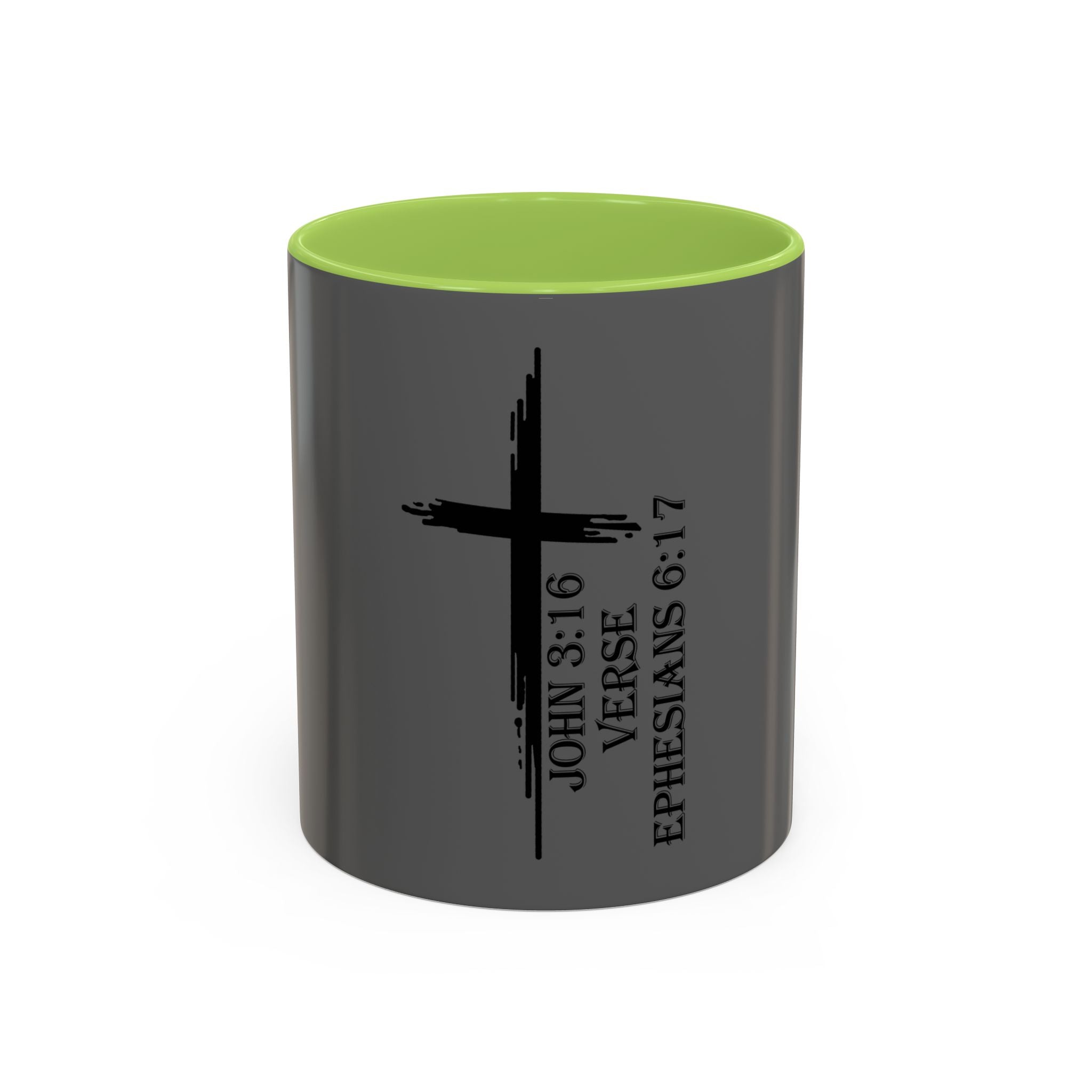 John 3:16 / Ephesians 6:17 / Accent Coffee Mug 11/15oz