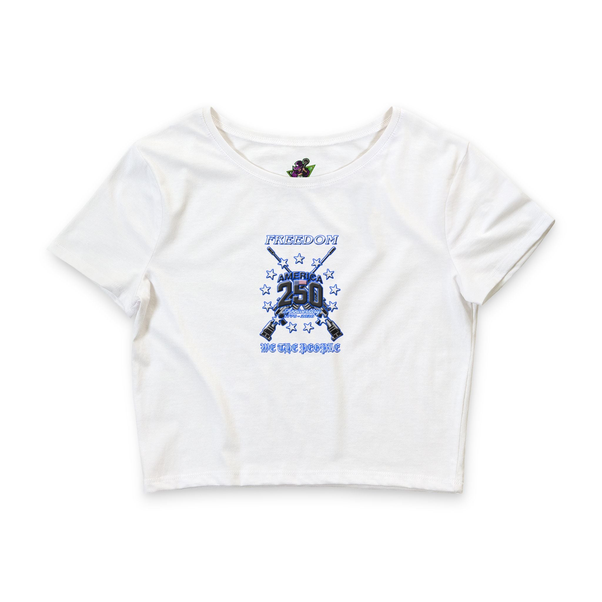 250 Anniversary Freedom 1776–2026 / Crop Tee