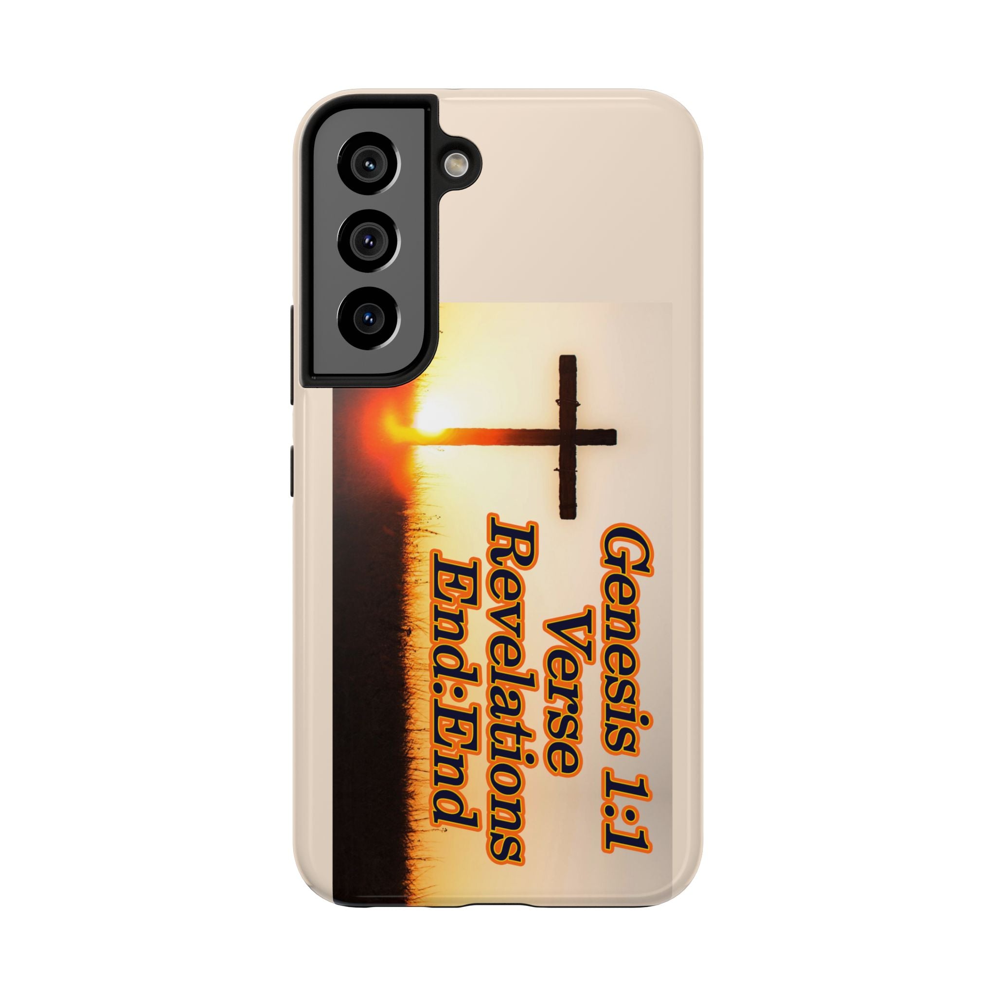 Genesis 1:1 Verse Revelations End:End / Tough Phone Case