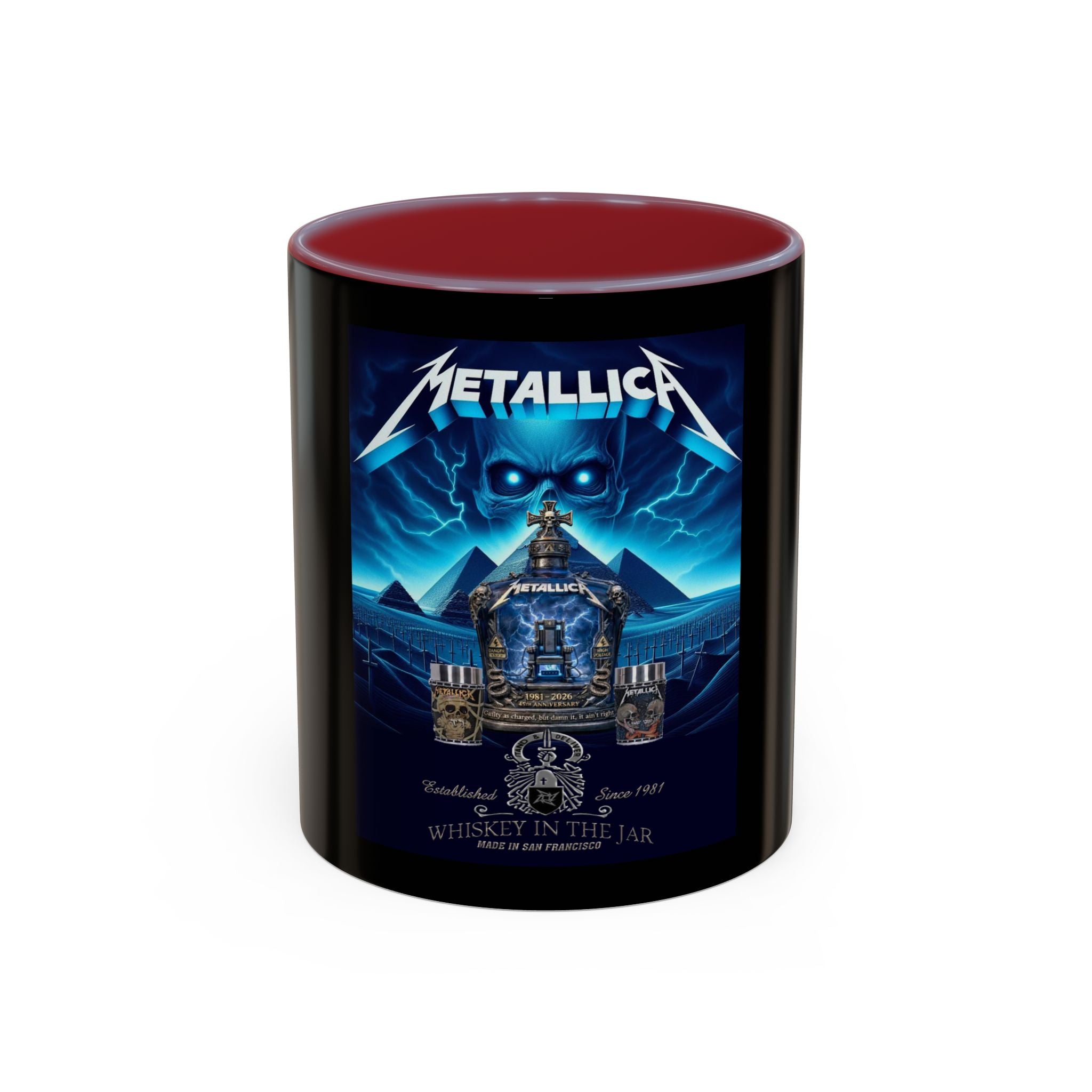 Metallica Whiskey in Jar / Accent Coffee Mug 11/15oz