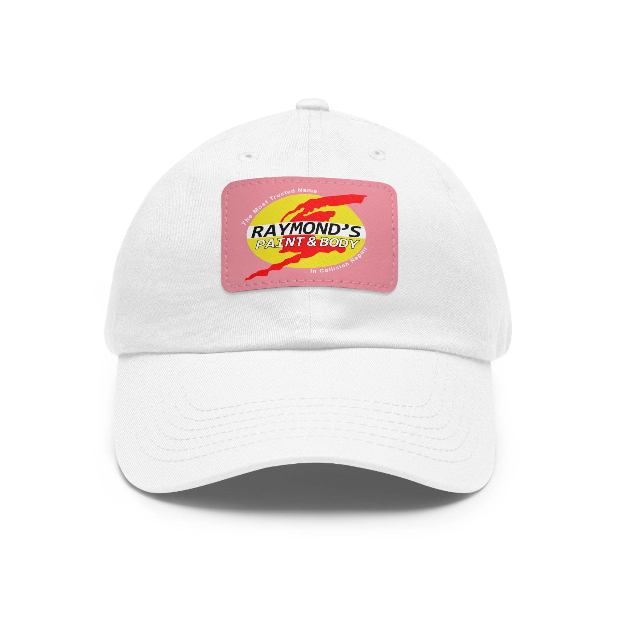 Raymond's Paint & Body Logo / Leather Patch Hat