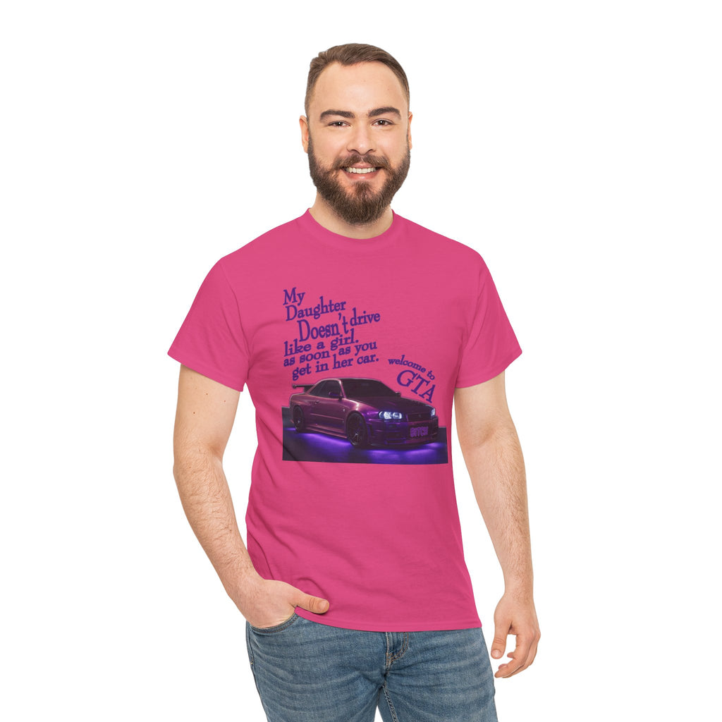 Daughter Doesn’t Drive Like A Girl Purple
