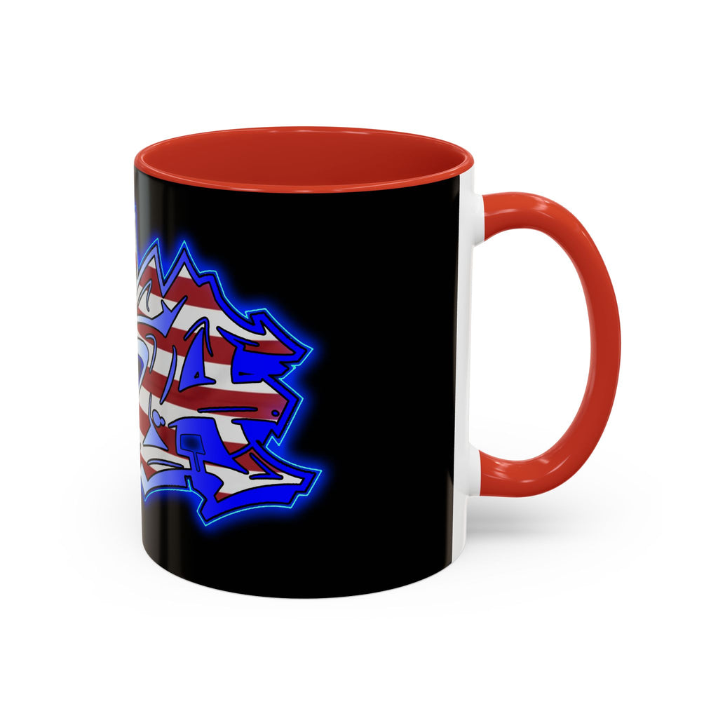 USA Graffiti / Accent Coffee Mug 11/15oz