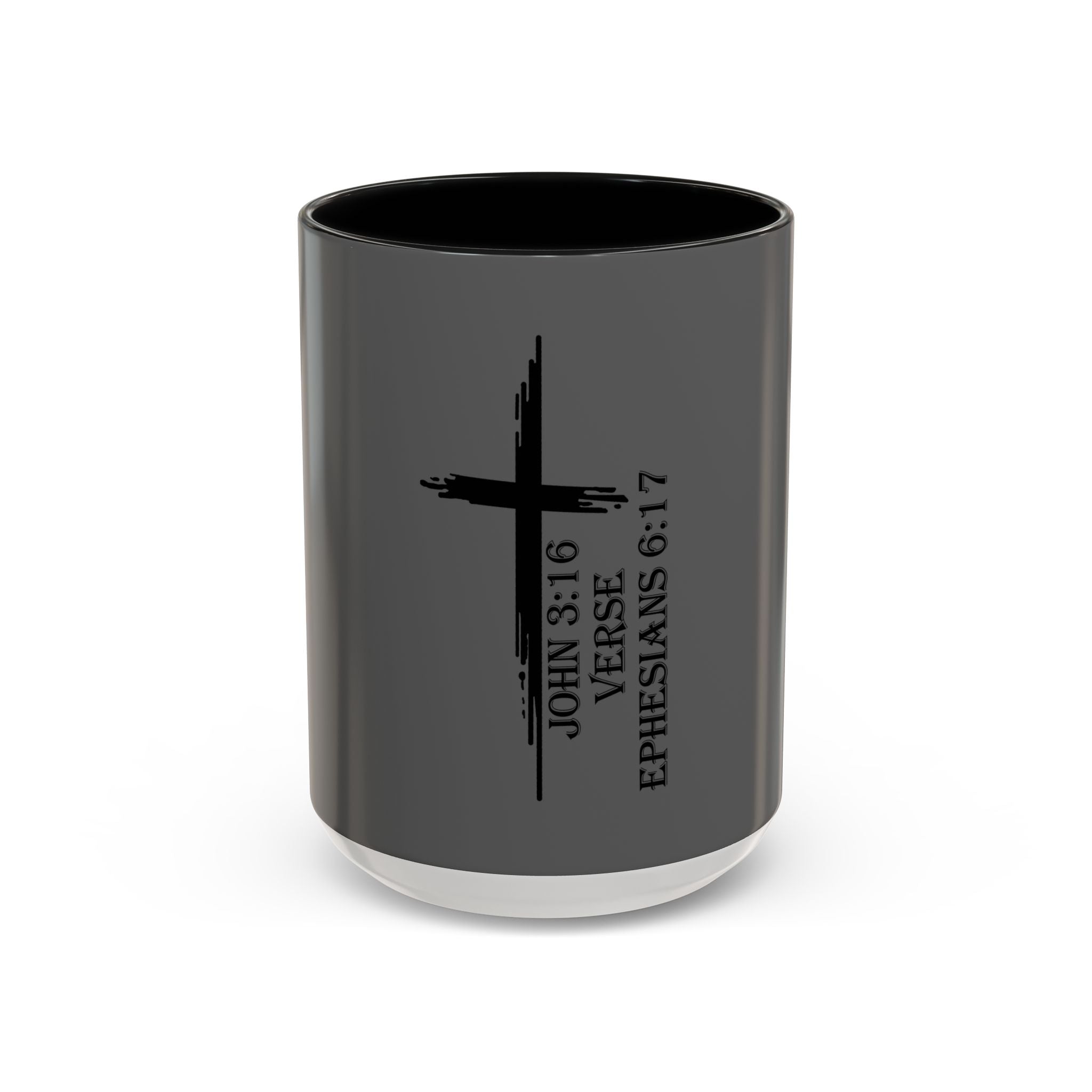 John 3:16 / Ephesians 6:17 / Accent Coffee Mug 11/15oz