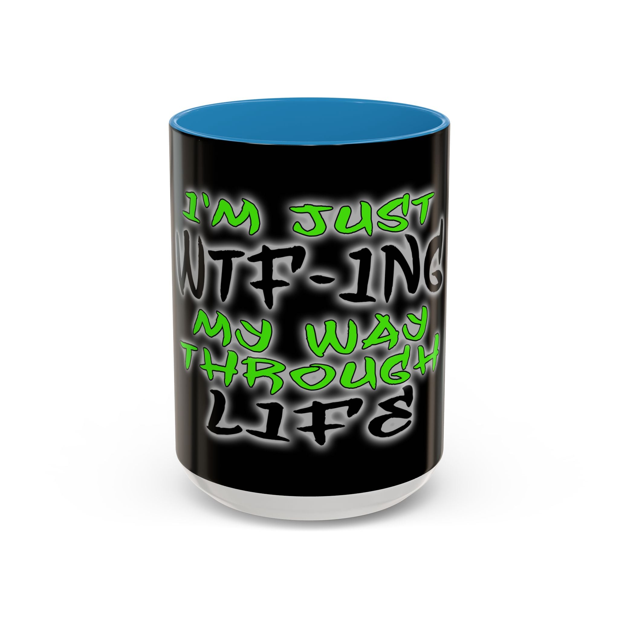 WTF-ing / Accent Coffee Mug 11/15oz