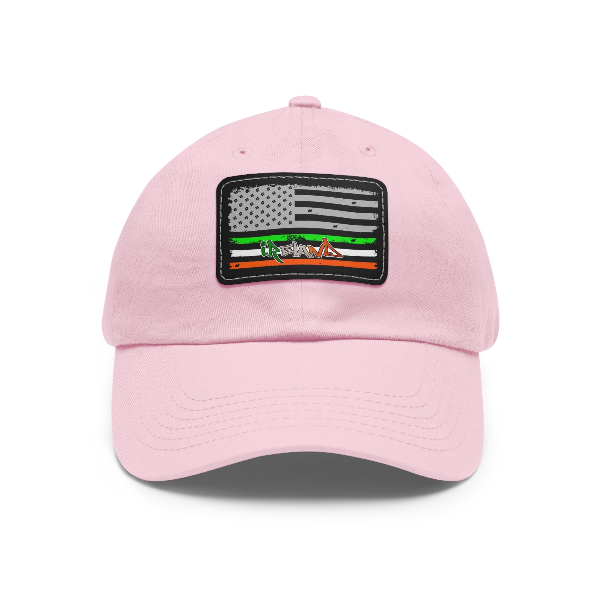 American/Ireland Flag / Leather Patch