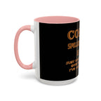 Coffee Spelled Backwards Is EEFFOC / Accent Coffee Mug 11/15oz