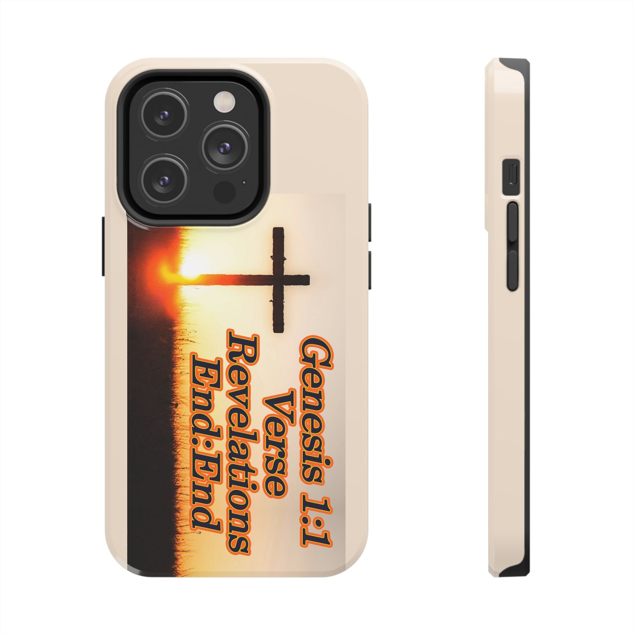 Genesis 1:1 Verse Revelations End:End / Tough Phone Case