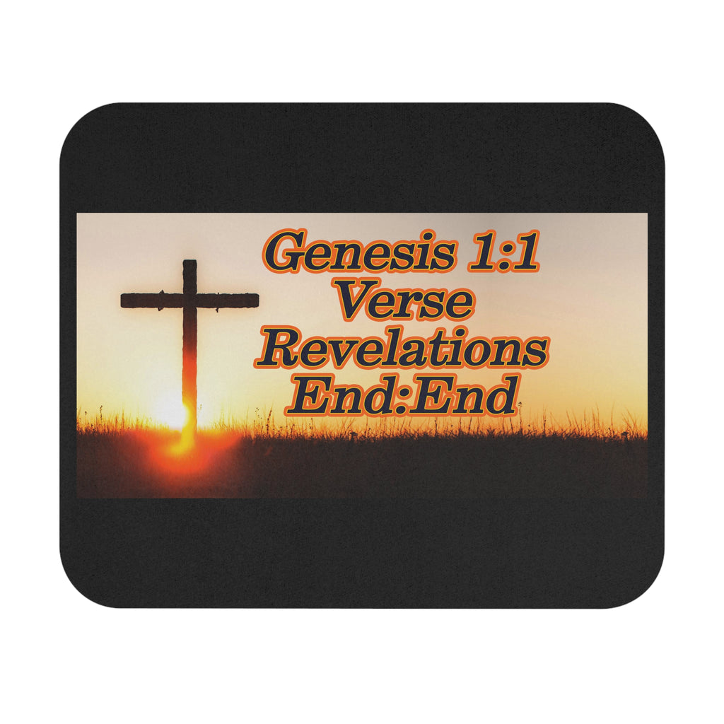 Genesis 1:1 / Revelations End:End / Gaming Mouse Pad