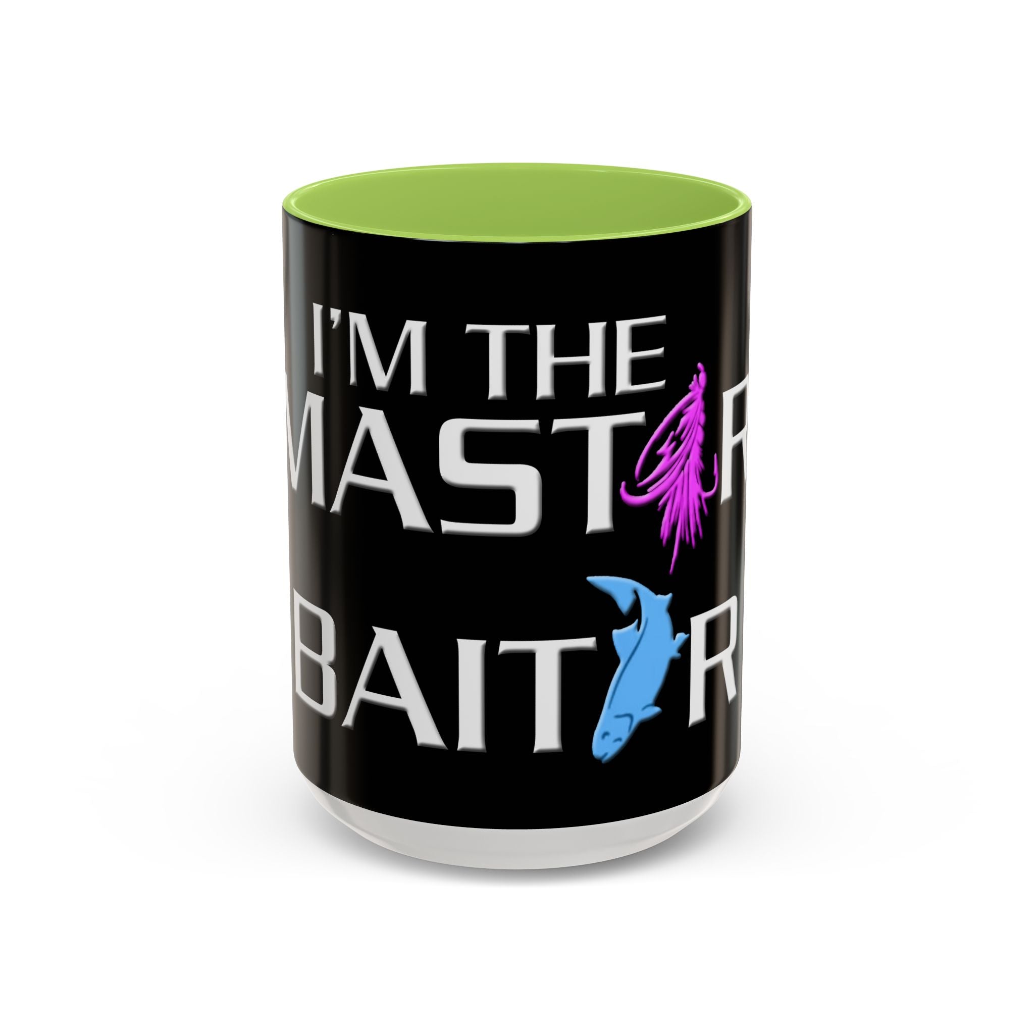 The Master Baiter / Accent Coffee Mug 20oz