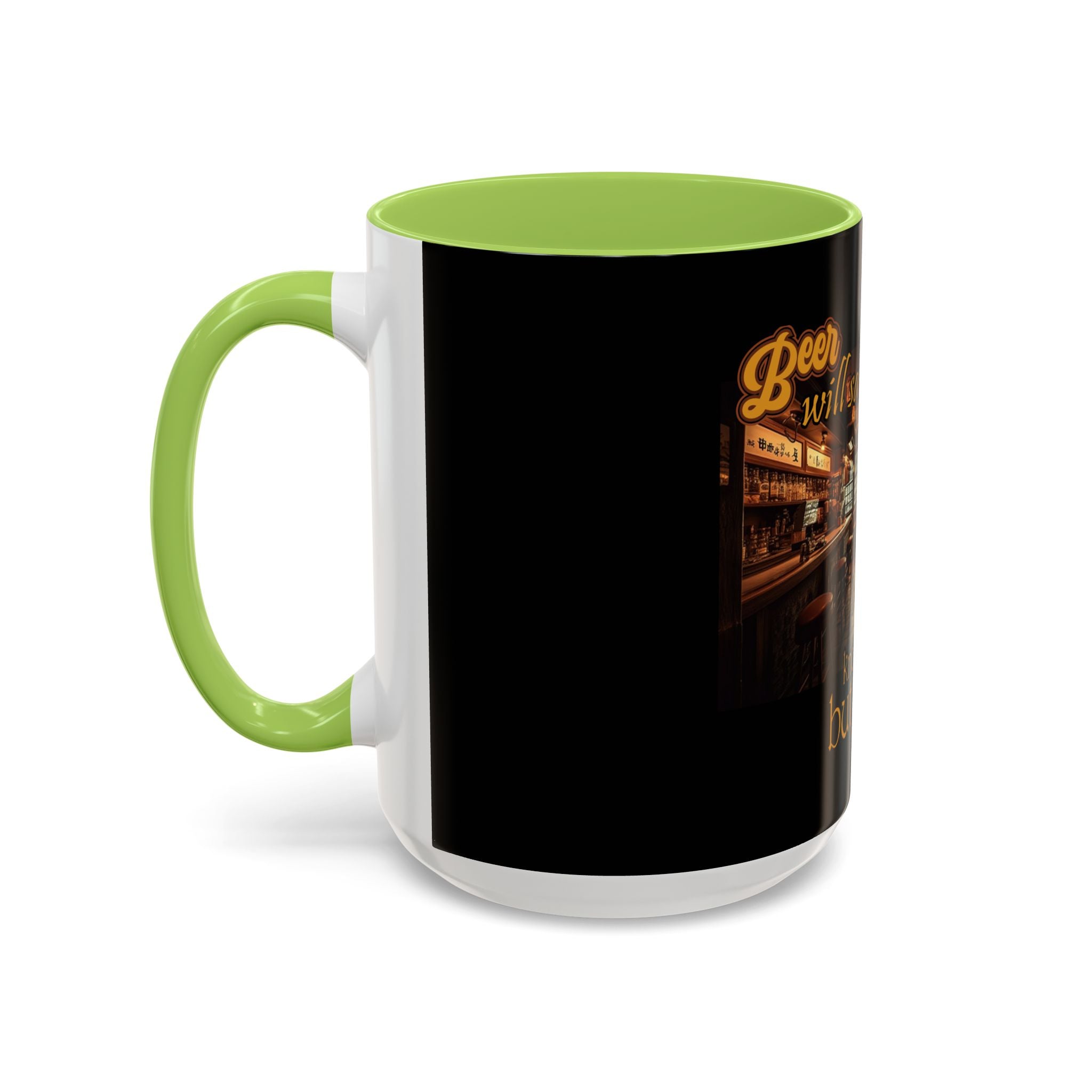 Beer Will Save The World / Accent Coffee Mug 11/15oz