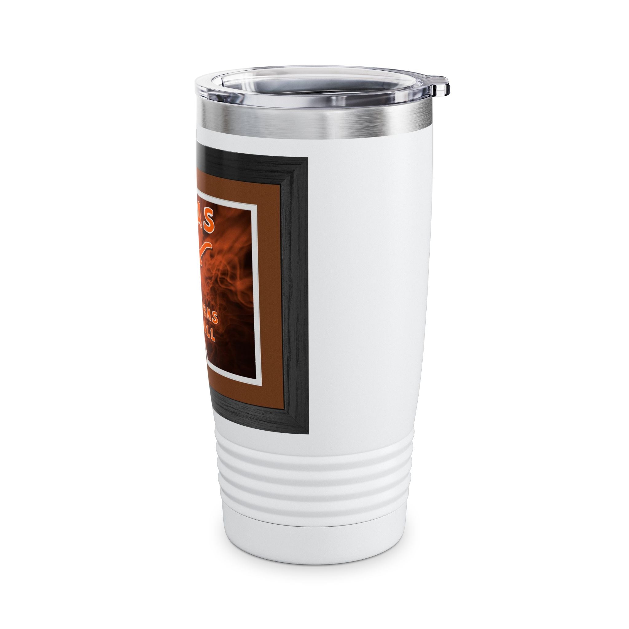 Texas Longhorns Framed / Insulated Tumbler 20 oz