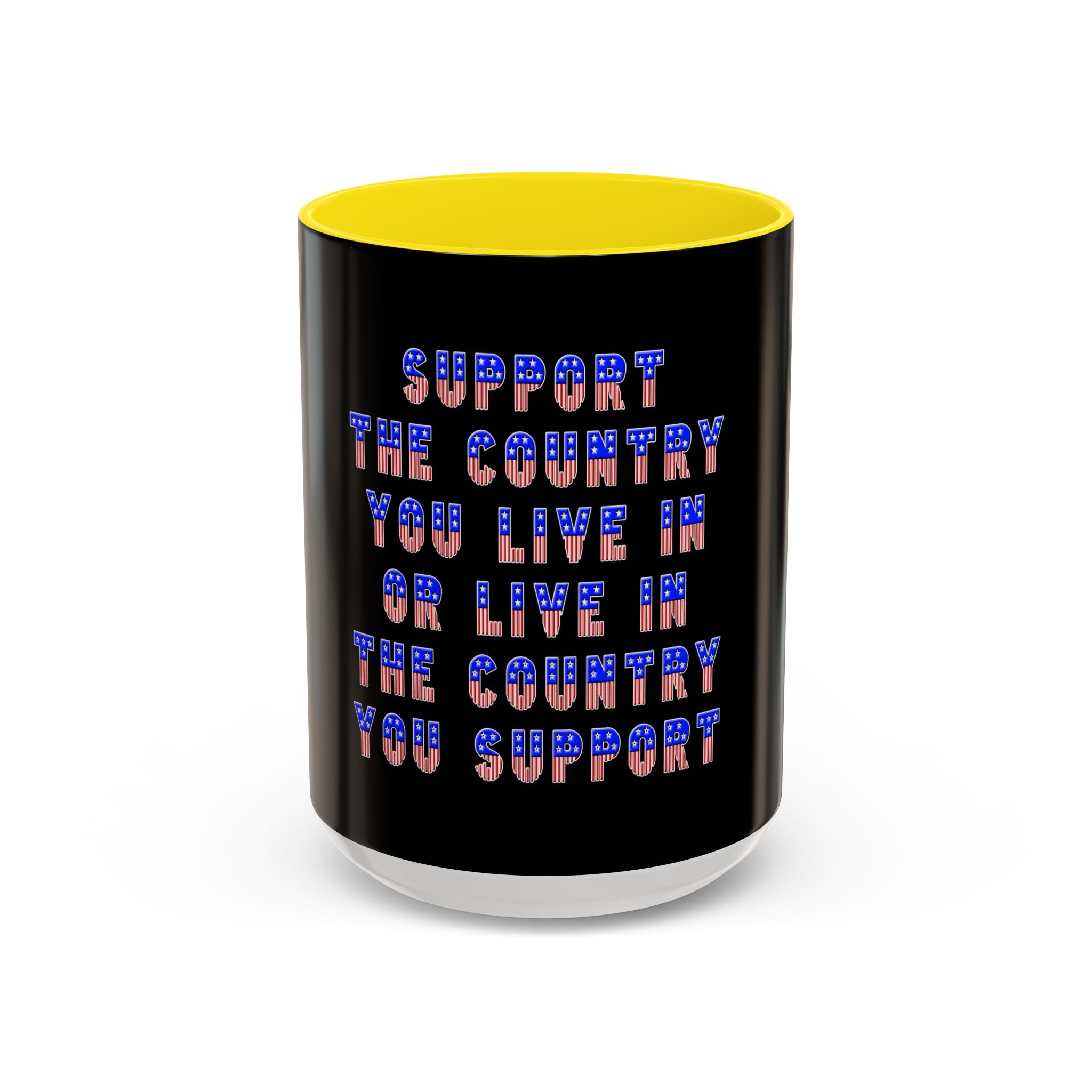 Support the Country / Accent Coffee Mug 11/15oz