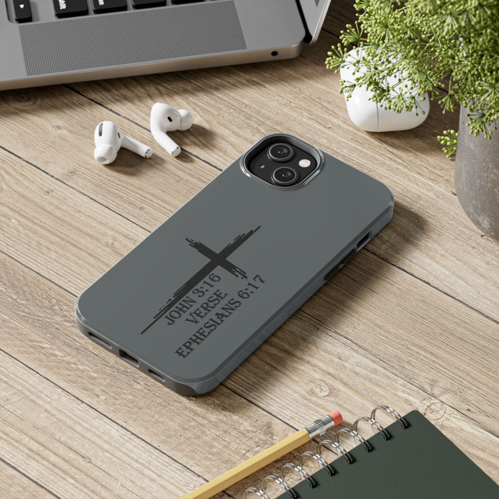 John 3:16 Verse Ephesians 6:17 / Tough Phone Case