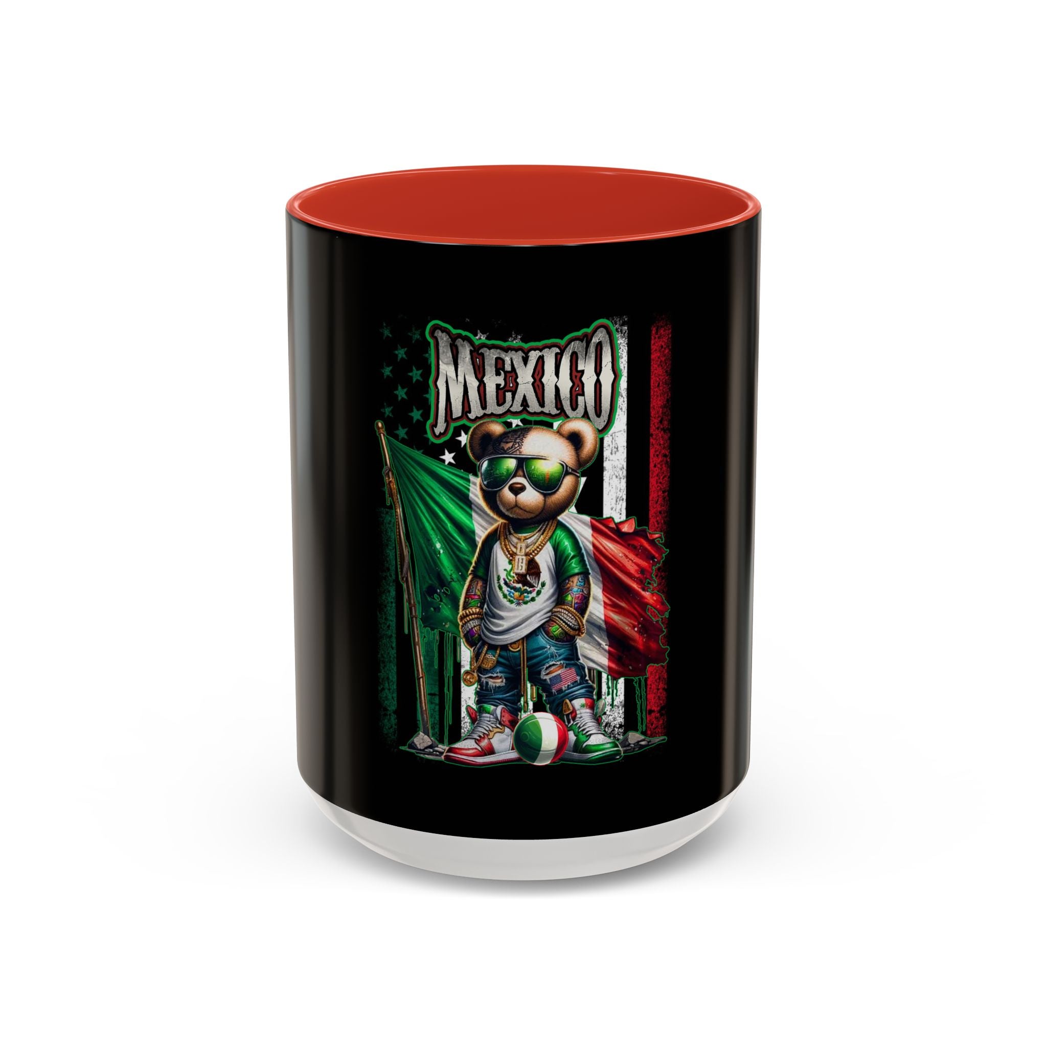 Mexico Teddy Bear / Accent Coffee Mug 11/15oz