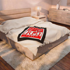 Bleeding Red Matters / Velveteen Plush Blanket