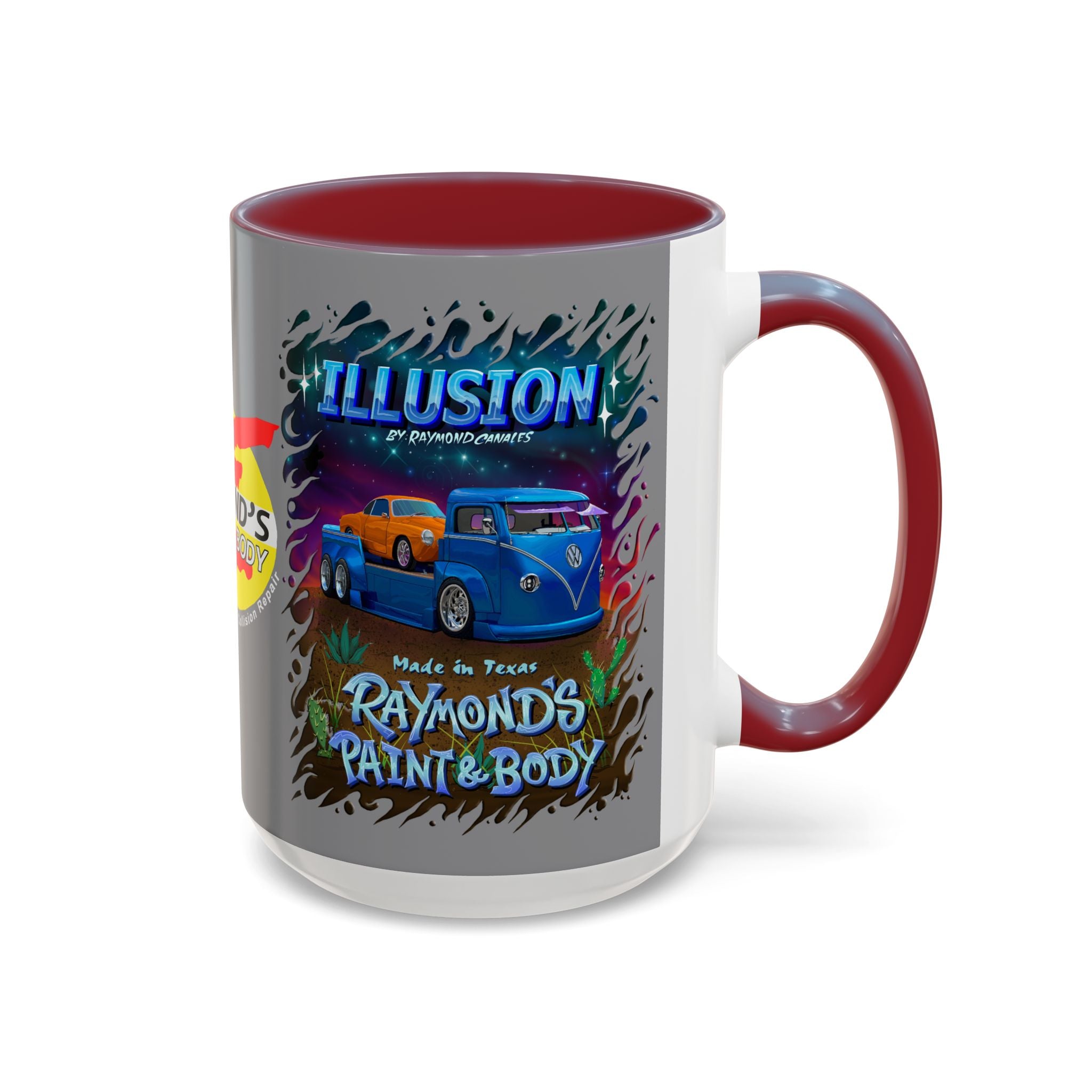 Raymond's Paint & Body Logo / Accent Coffee Mug 11/15oz