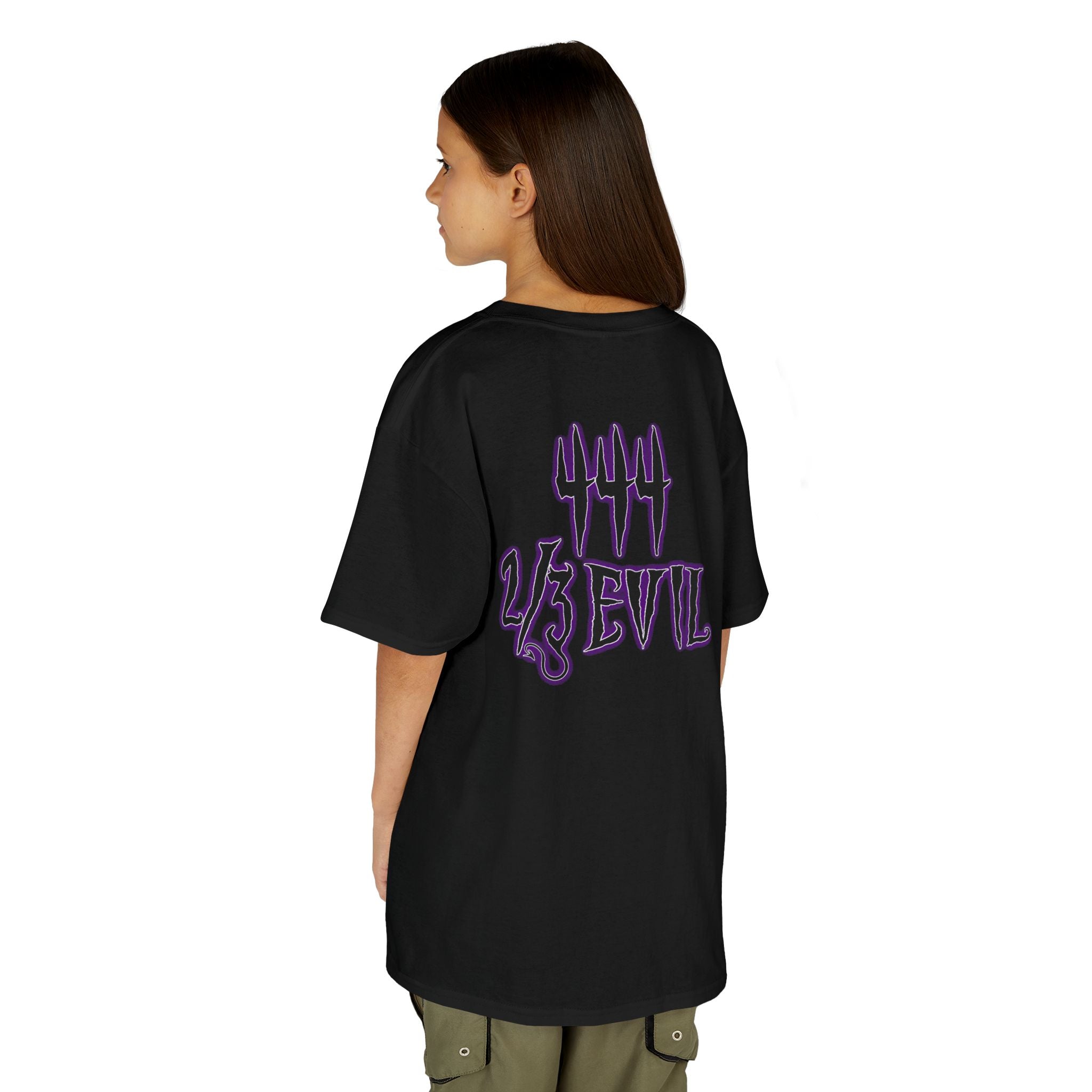 2/3 Evil Gothic Purple Script / Youth
