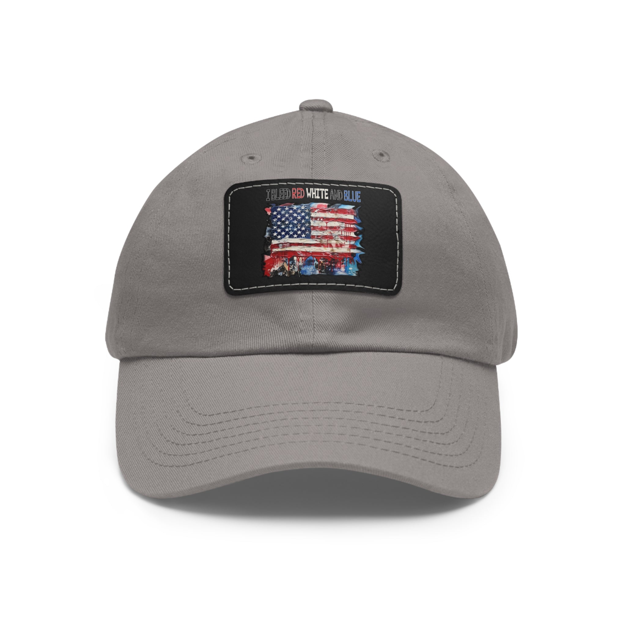 I Bleed Red White and Blue / Leather Patch