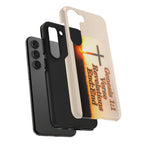 Genesis 1:1 Verse Revelations End:End / Tough Phone Case