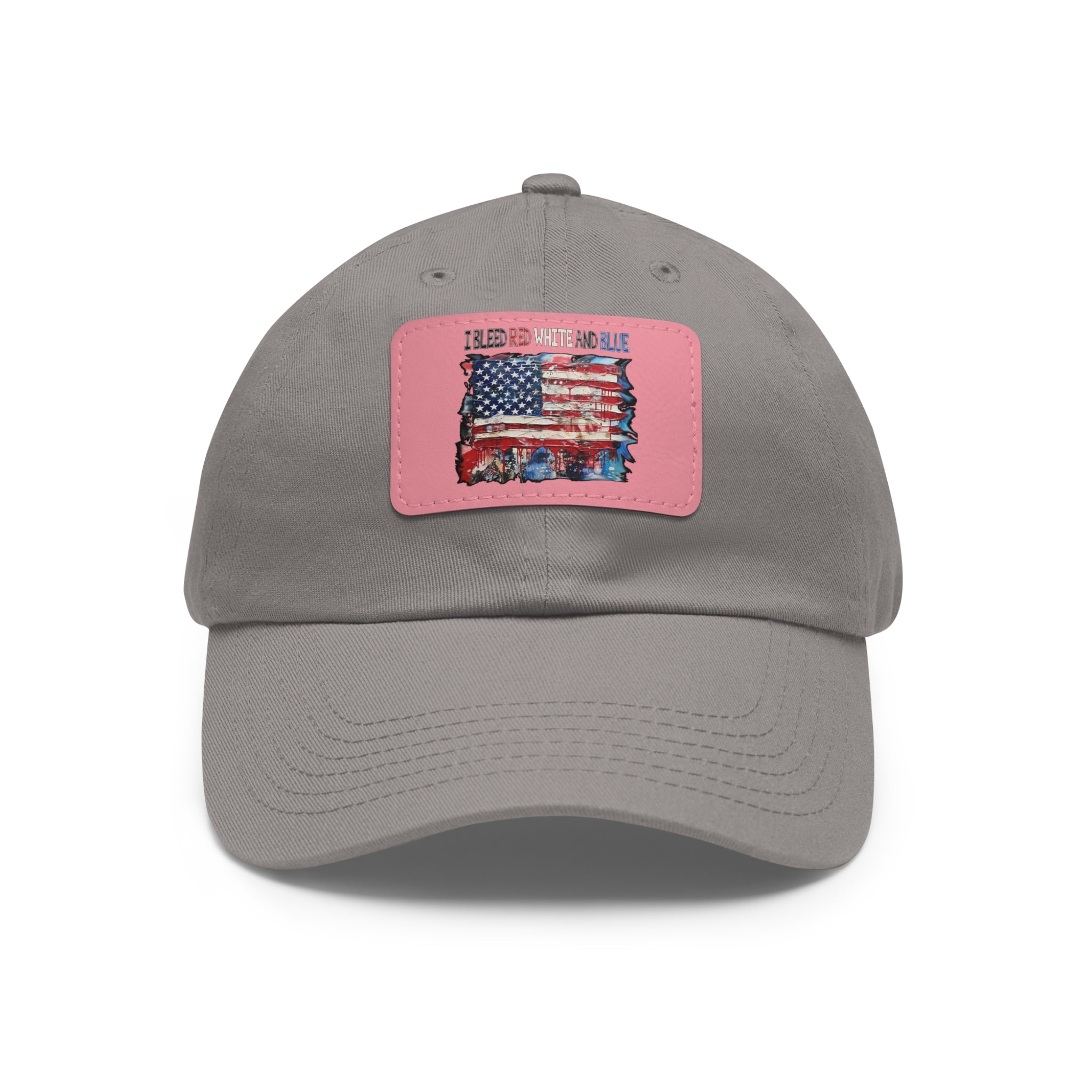 I Bleed Red White and Blue / Leather Patch