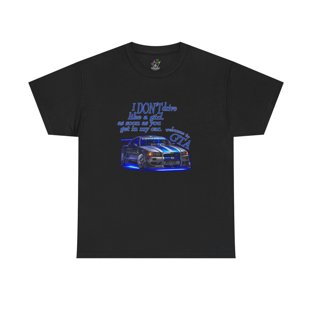 I Don't Drive Like A Girl Blue