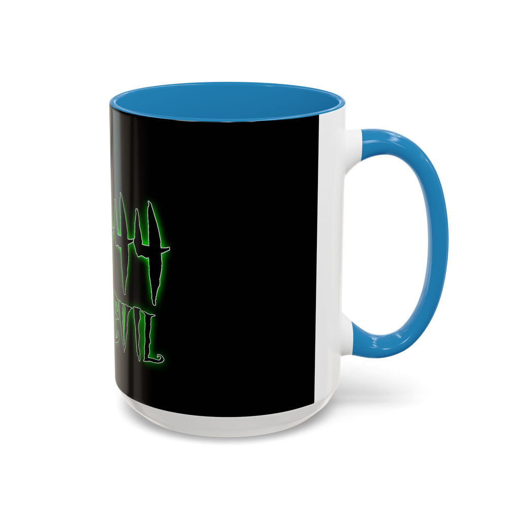 2/3 Evil Punk Skull / Accent Coffee Mug 11/15oz