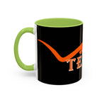 Texas Longhorns 2 / Accent Coffee Mug 11/15oz