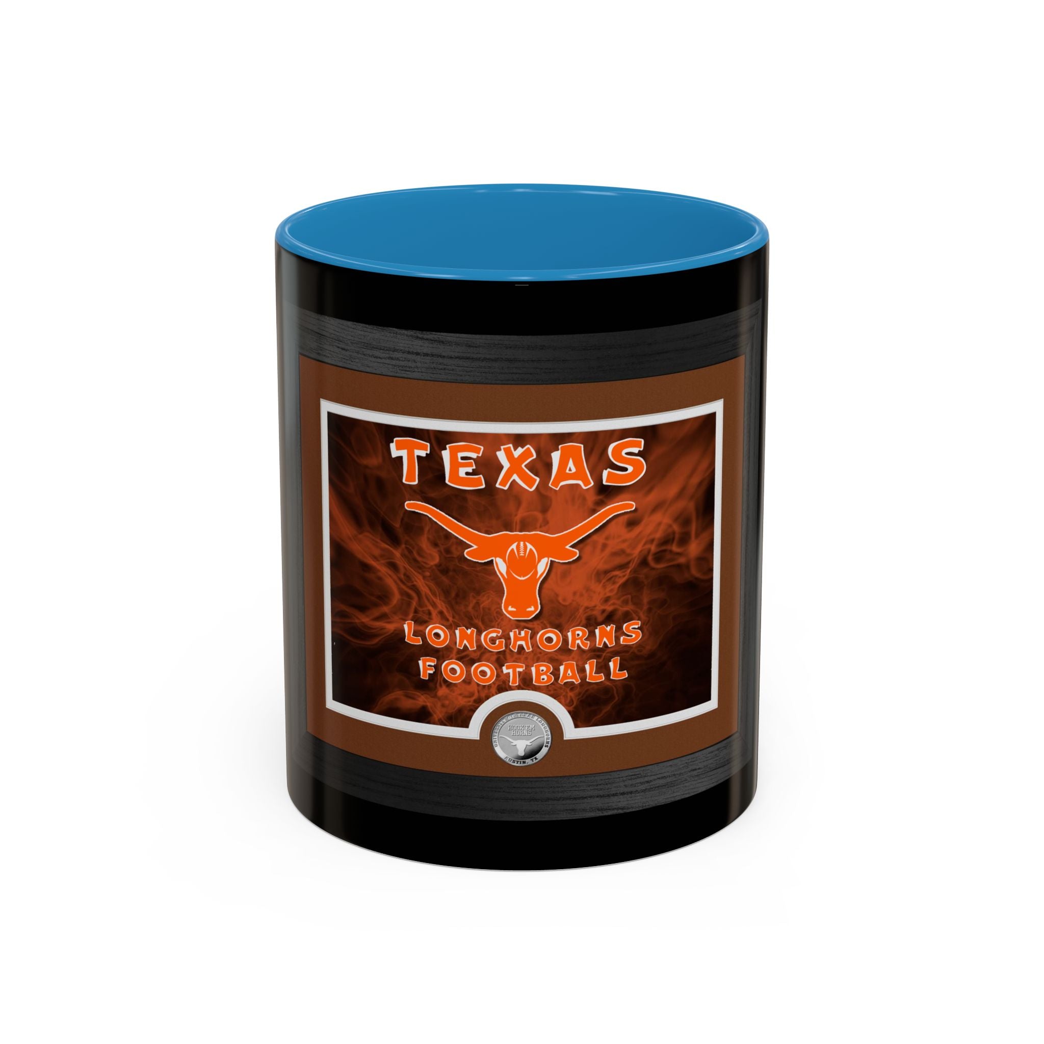 Texas Longhorns Framed / Accent Coffee Mug 11/15 oz