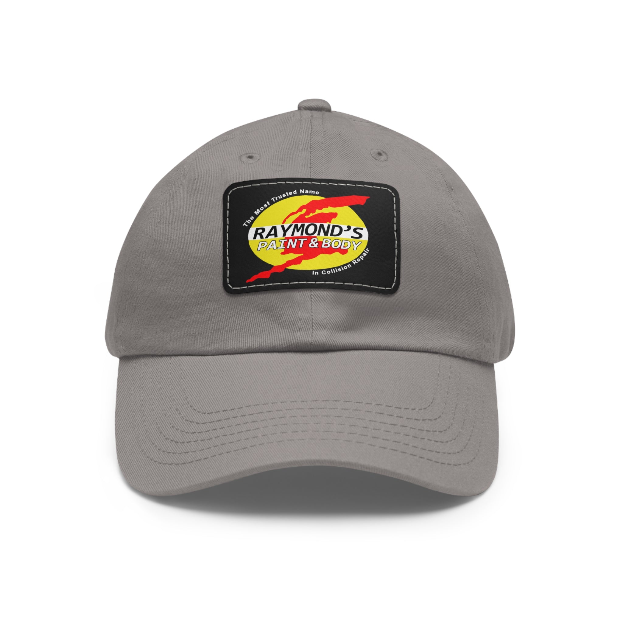 Raymond's Paint & Body Logo / Leather Patch Hat