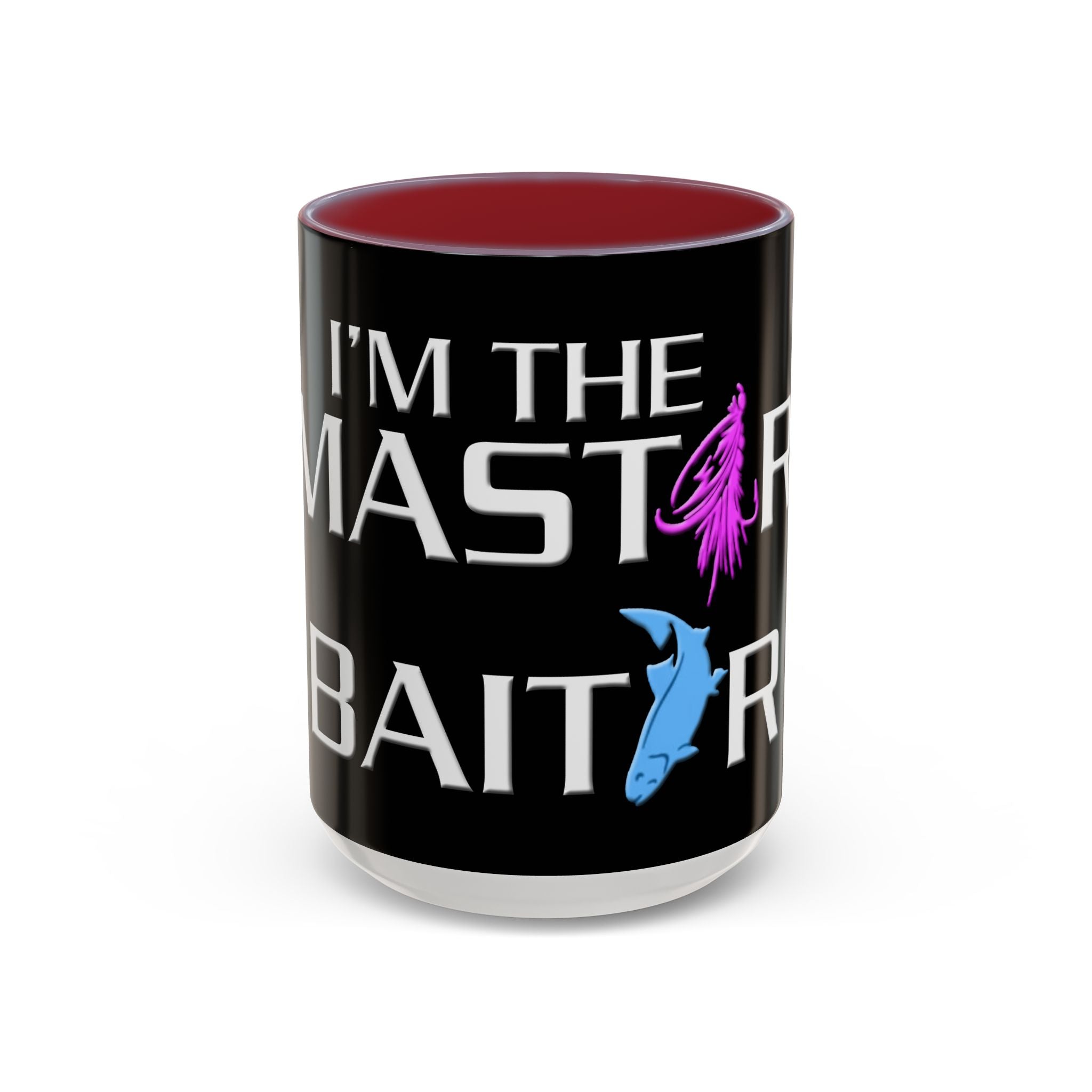 The Master Baiter / Accent Coffee Mug 20oz