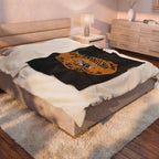 Camp Quitcherbitchin / Velveteen Plush Blanket
