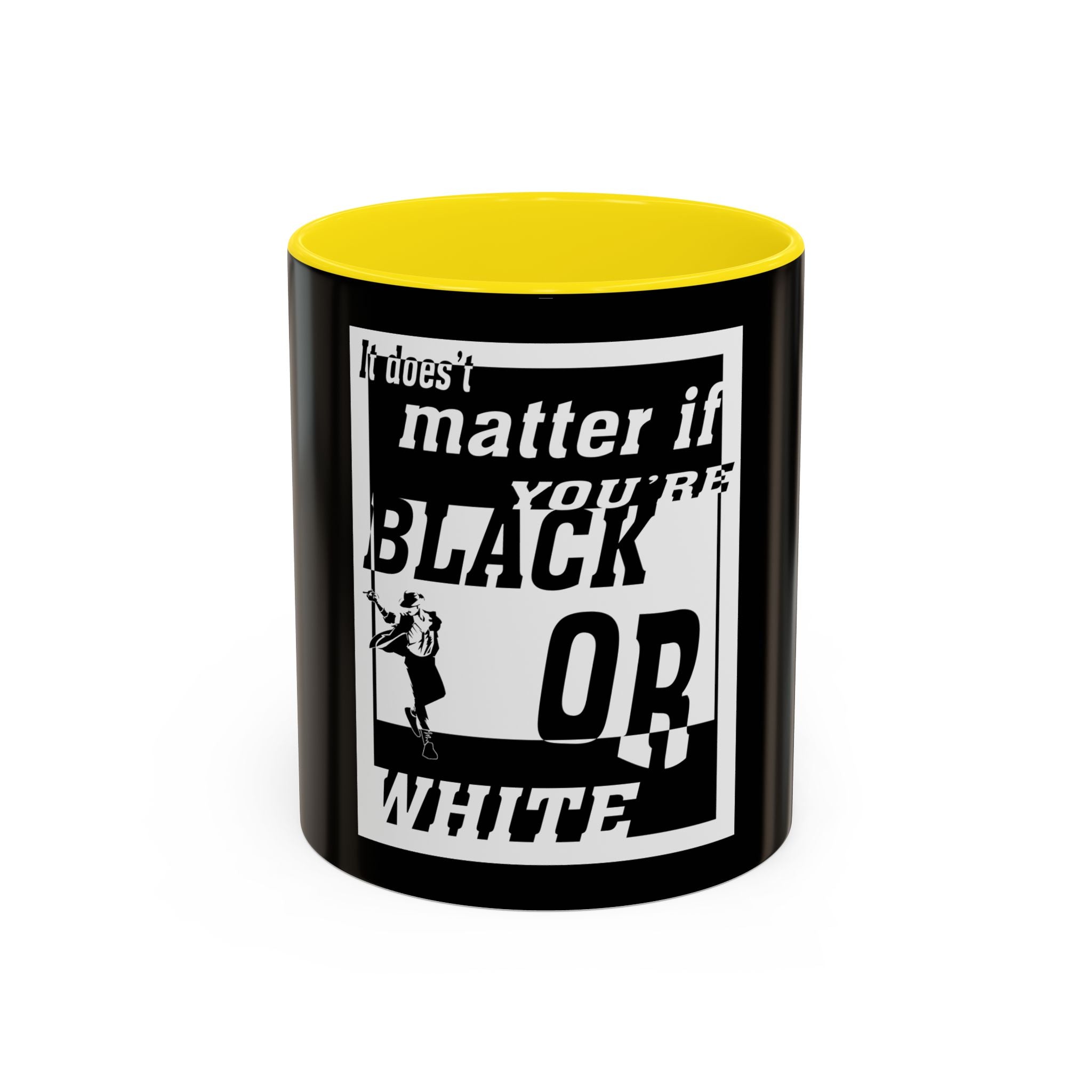 Black Or White / Accent Coffee Mug 11/15oz