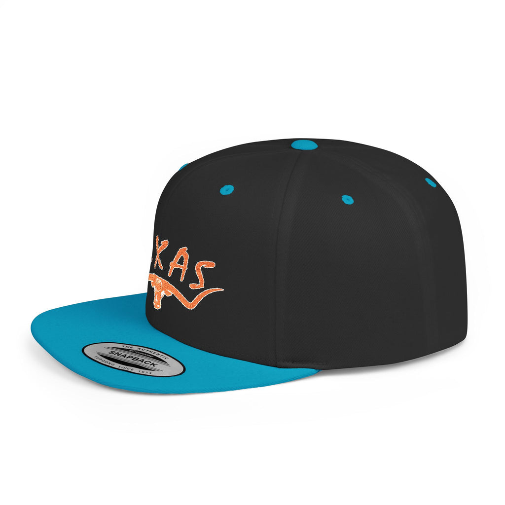 Texas Longhorns 1 / Flat Bill Snapback