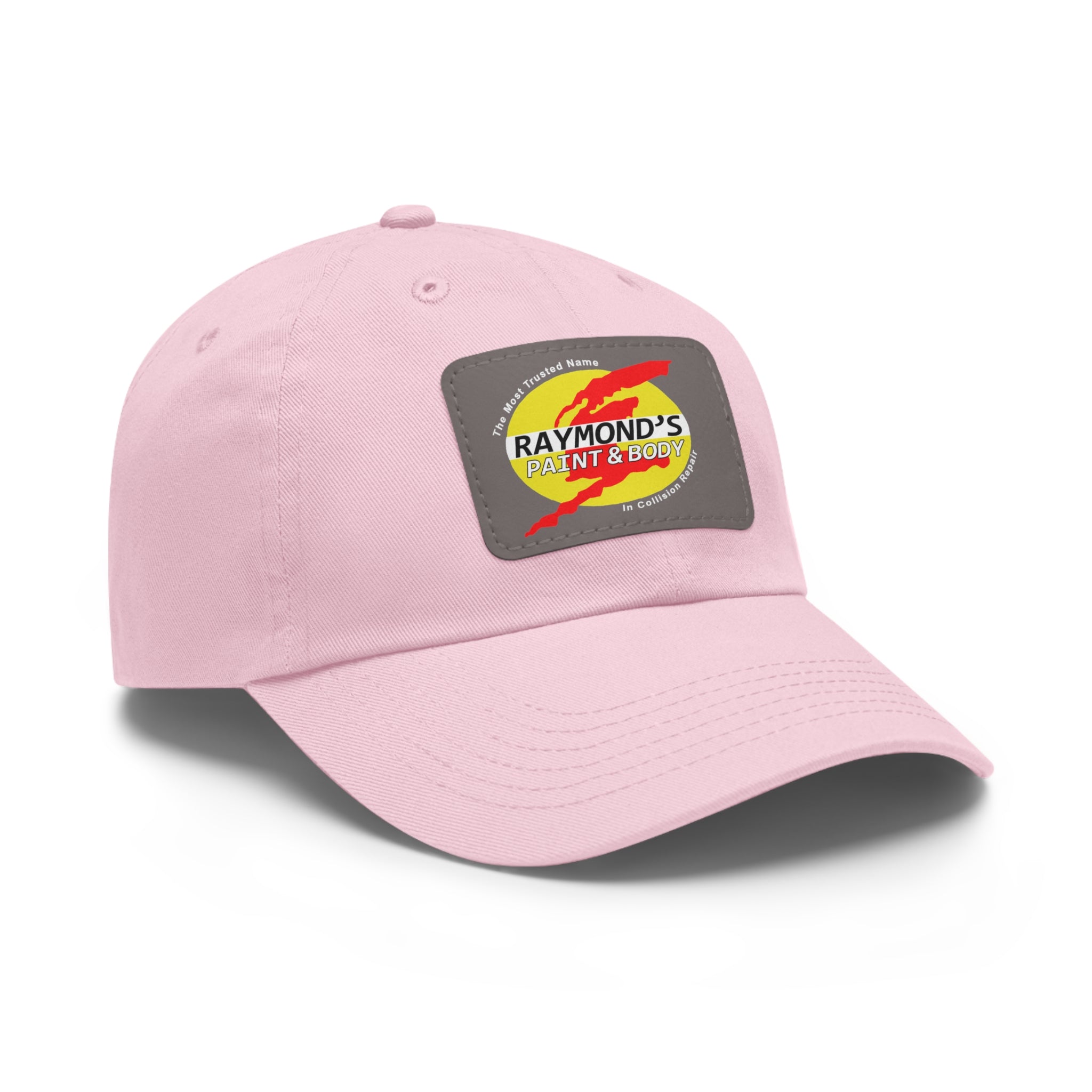 Raymond's Paint & Body Logo / Leather Patch Hat